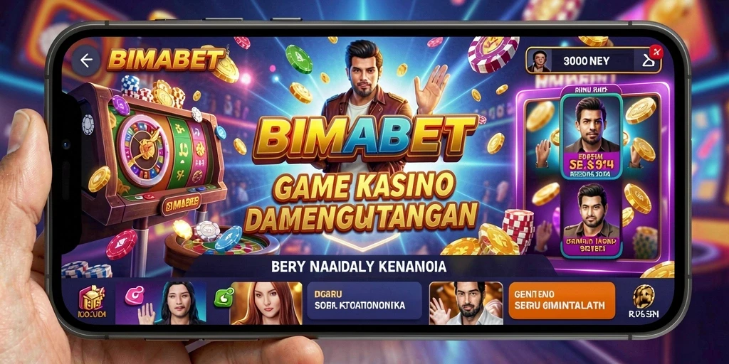Tampilan gameplay seru dan interaktif di BIMABET.