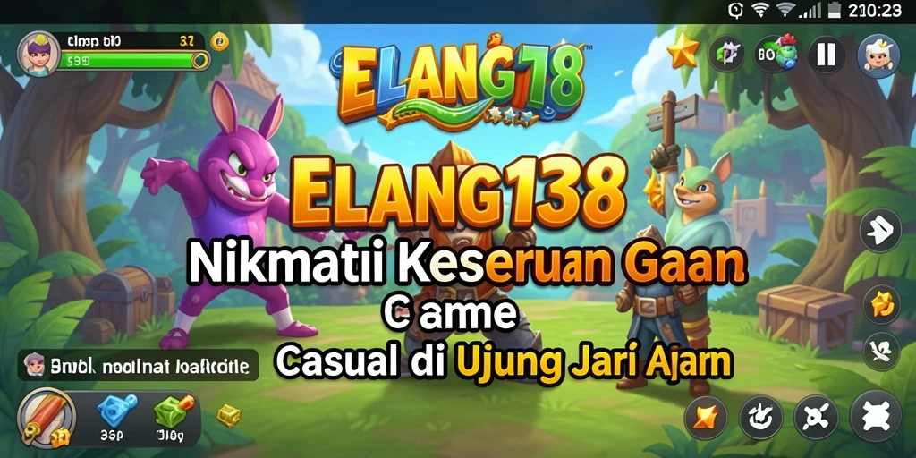 Tampilan gameplay seru dan menantang dari ELANG138.