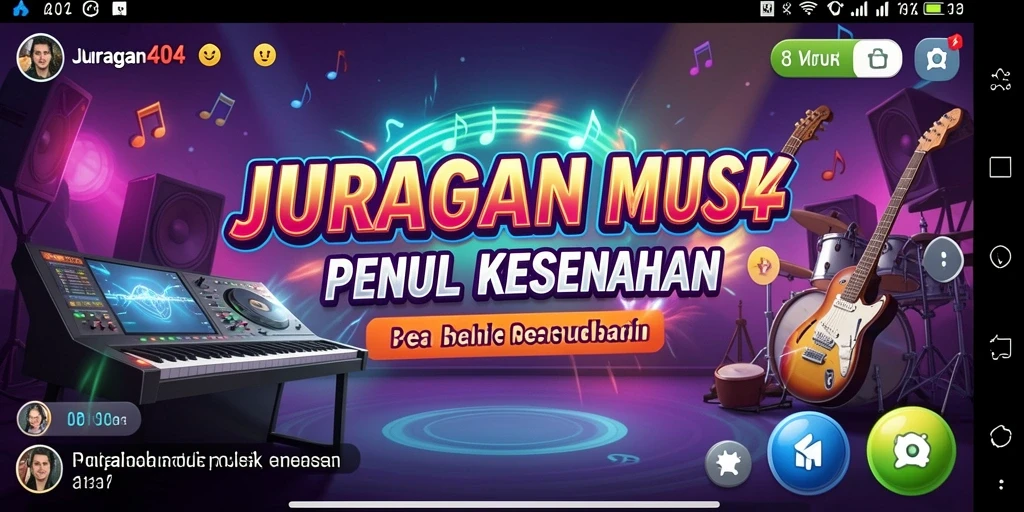 Tampilan gameplay JURAGAN404 yang seru dan mengasyikkan.