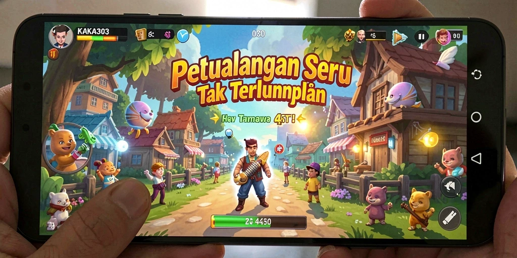 Screenshot KAKA303 menampilkan aksi gameplay petualangan yang mendebarkan.