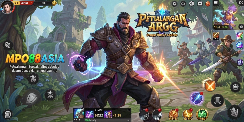 Tangkapan layar gameplay MPO88ASIA yang menunjukkan aksi seru.