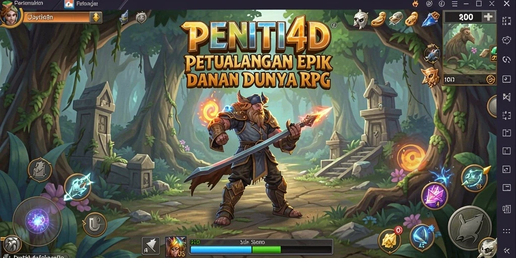 Tampilan gameplay PENITI4D yang menegangkan dan penuh aksi.