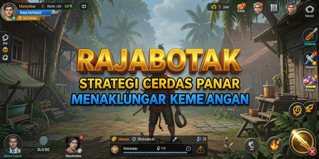 Screenshot menampilkan aksi pertempuran dalam RAJABOTAK dengan strategi yang mendebarkan.