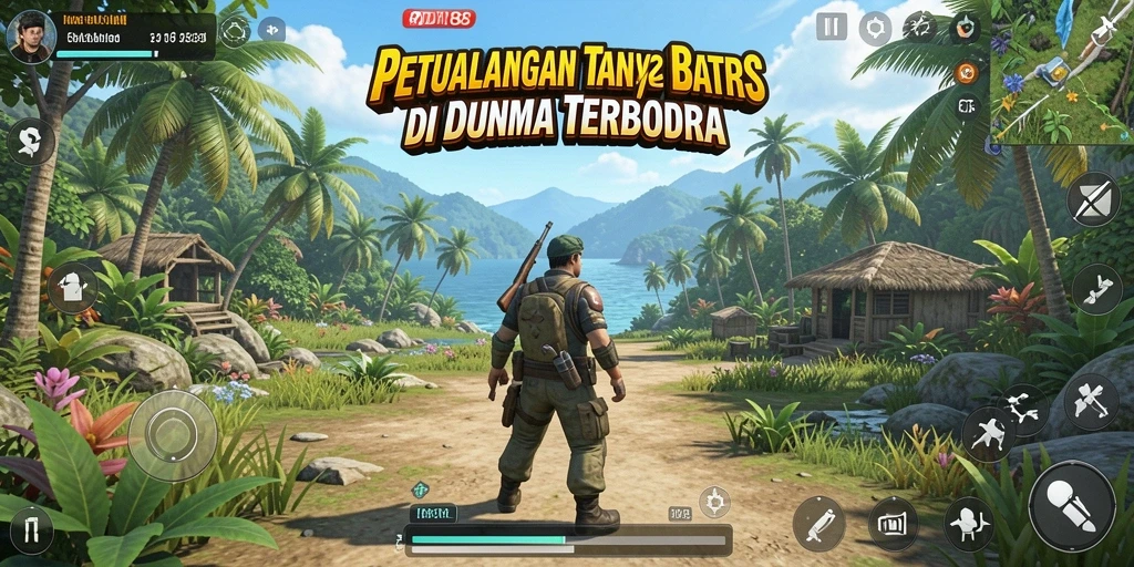 Gameplay RDI88 yang mendebarkan di dunia terbuka.