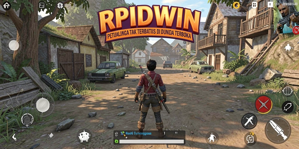 Tampilan gameplay RPIDWIN yang penuh petualangan dan eksplorasi.