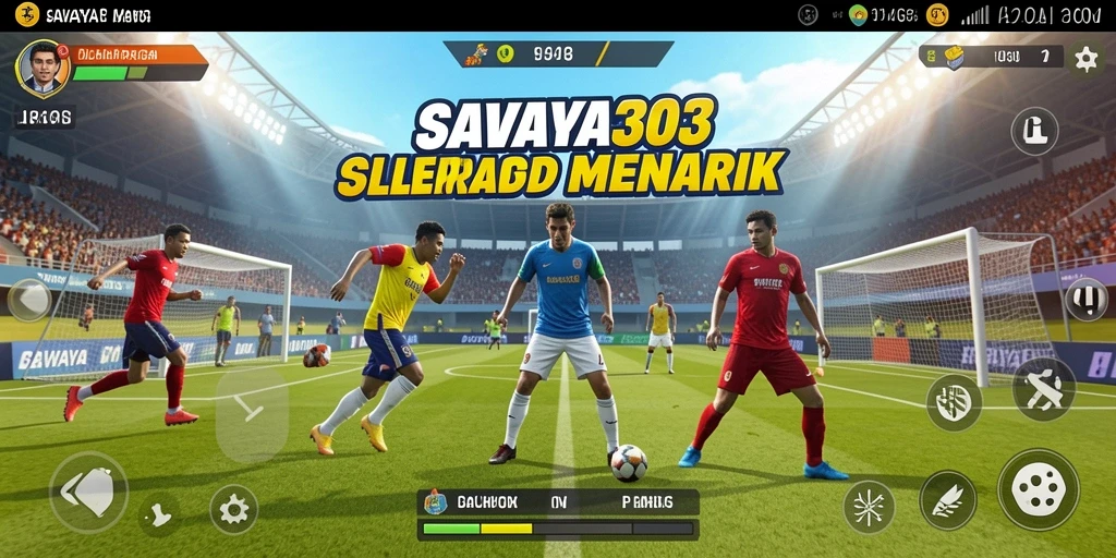 Tampilan gameplay menarik di SAVAYA303 dengan aksi olahraga seru.