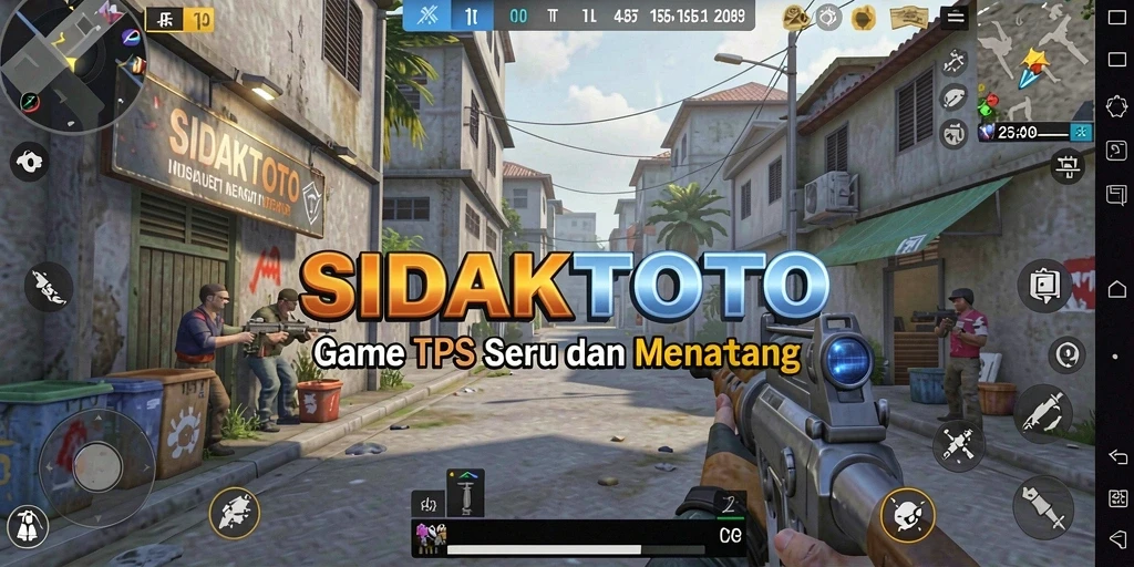 Screenshot gameplay SIDAKTOTO menampilkan aksi seru dan grafis menawan.