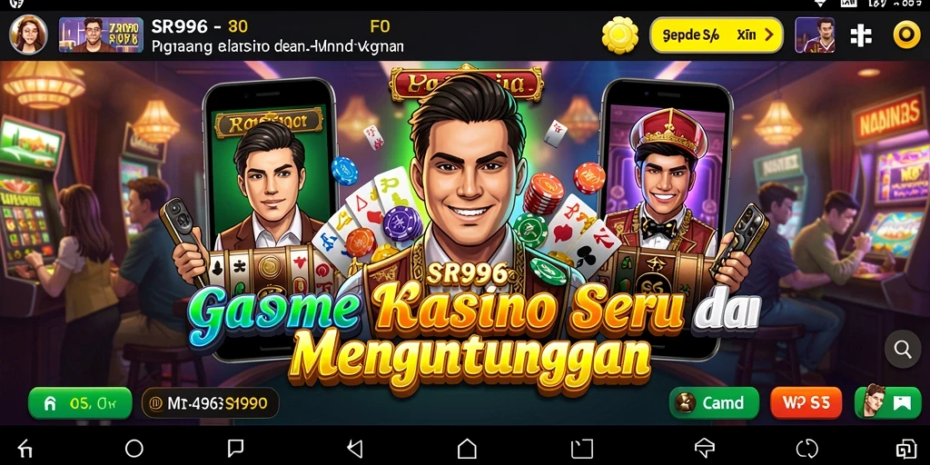 Screenshot SR996 menampilkan gameplay Kasino yang menegangkan dan seru.