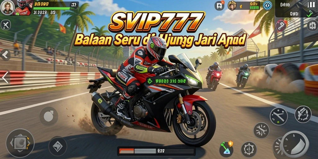 Gameplay mendebarkan SVIP777 dengan kecepatan tinggi dan motor yang bisa disesuaikan.