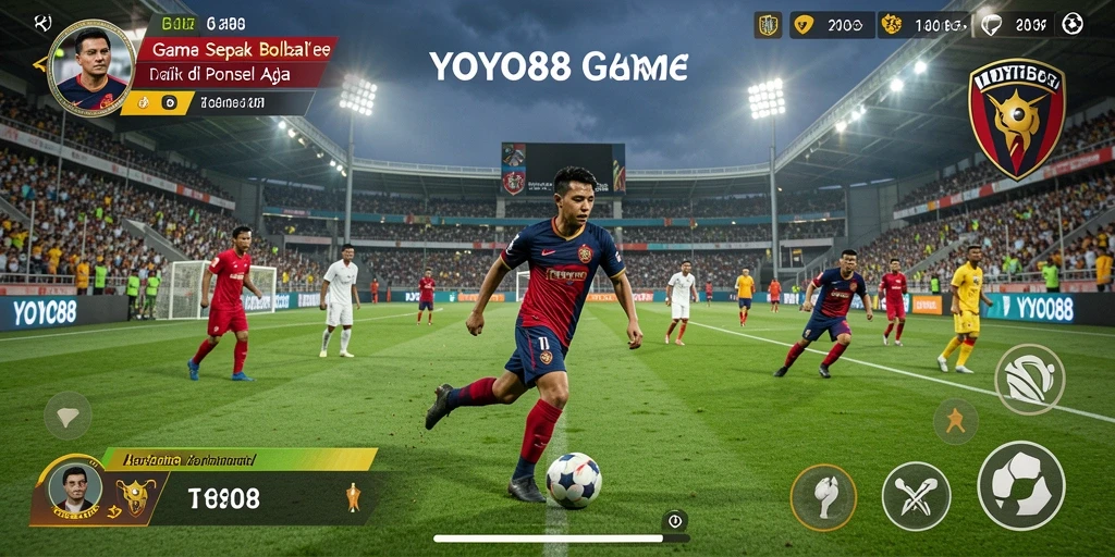 Tampilan permainan sepak bola yang mengesankan dan mendebarkan dari YOYO88.